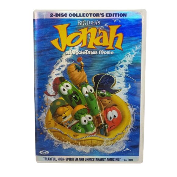 Lot of 3 VeggieTales DVDs Pirates, Jonah, Noah's Ark Movies Lessons Collectors - Picture 5 of 14